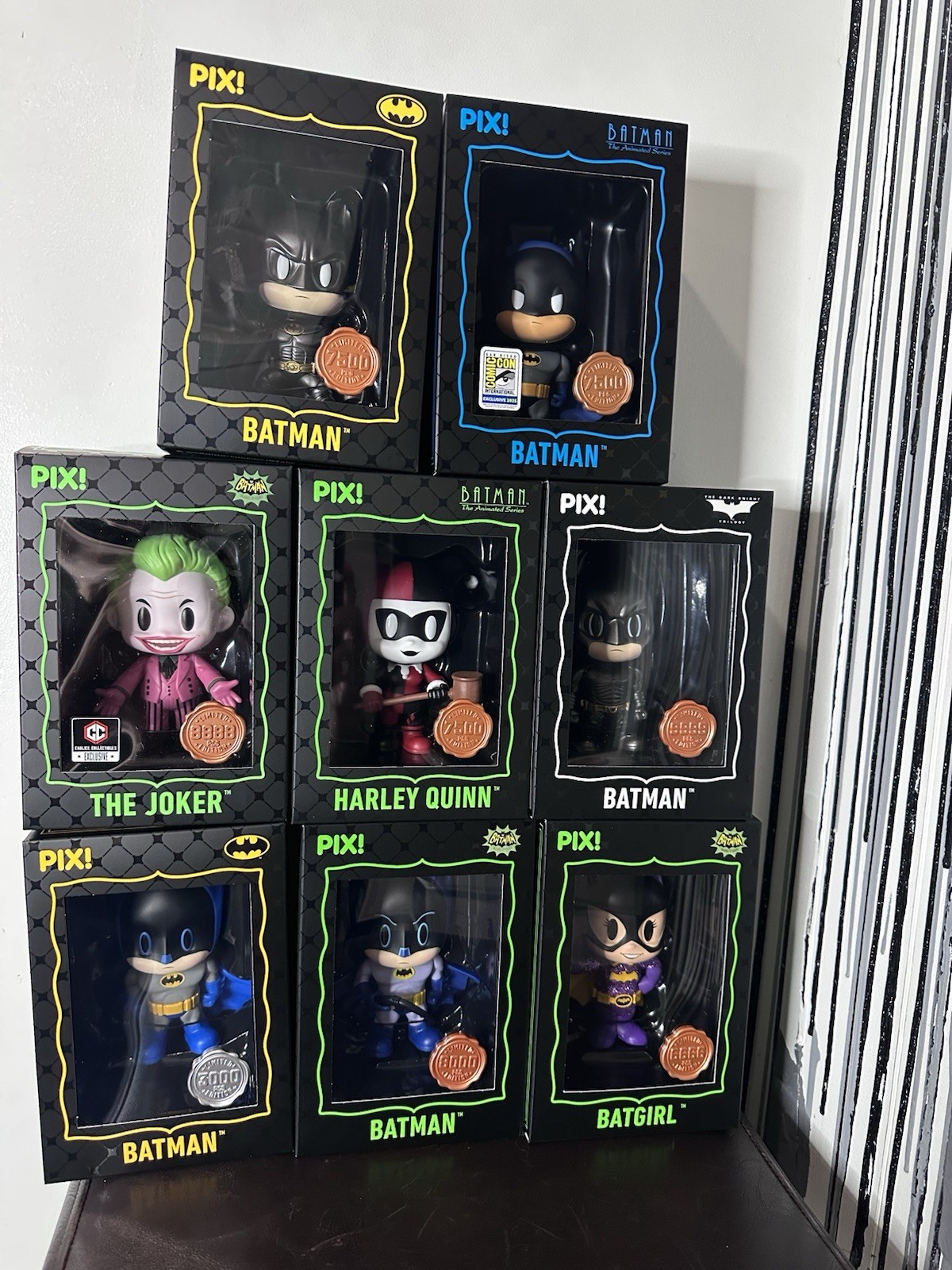 Thrilljoy Pix Batman Hero Bundle Of 8 Items