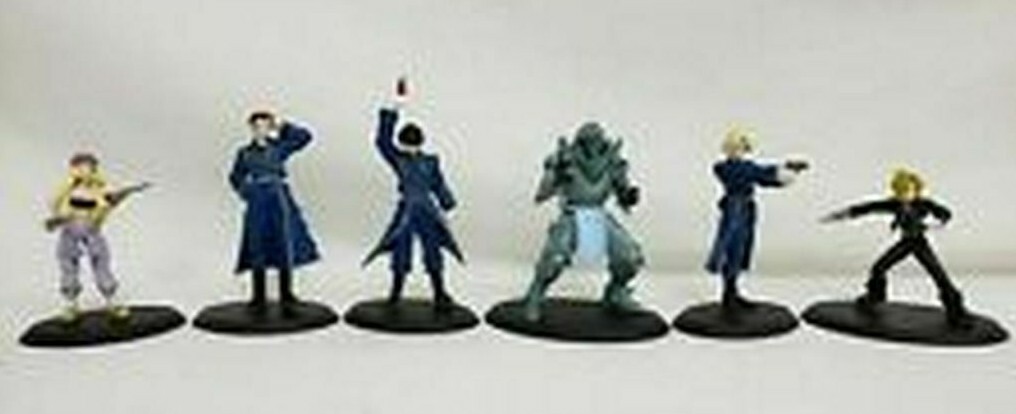 Fullmetal Alchemist Character Complete 6 Figure Set NEW factory sealed bag  4