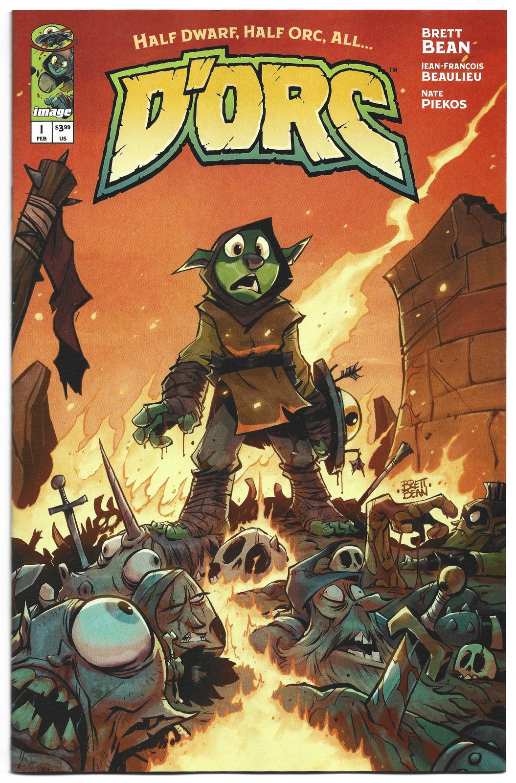D\'Orc #1 1st Print Brett Bean Cover A Image 2026 NM-