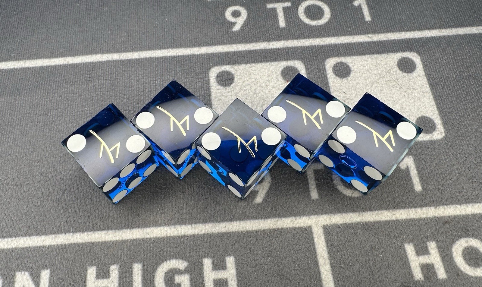 🎲🎲M Resort Casino (Full Stick Of Blue Dice) Las Vegas NV🎲🎲