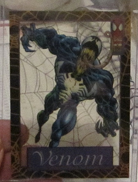 VENOM  1994 FLEER MARVEL SUSPENDED ANIMATION
