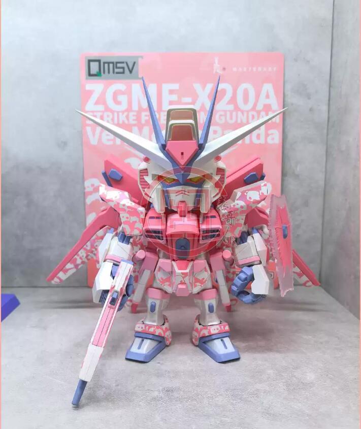 Bandai QMSV ZGMF-X20A Stirke Freedom Gundam Meilin Panda Ver. Limited 22cm New