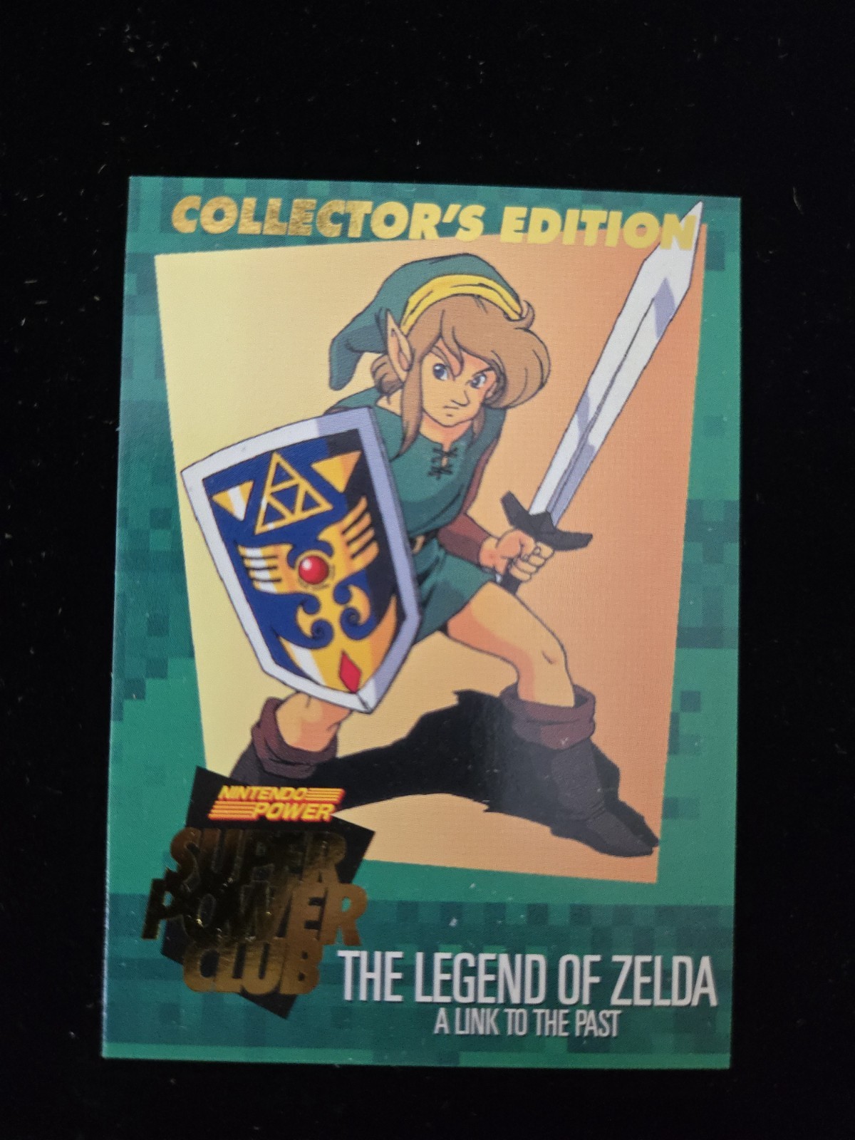 COLLECTORS EDITION Nintendo Power Super Power Club Magazine Mail In Gold Card 7