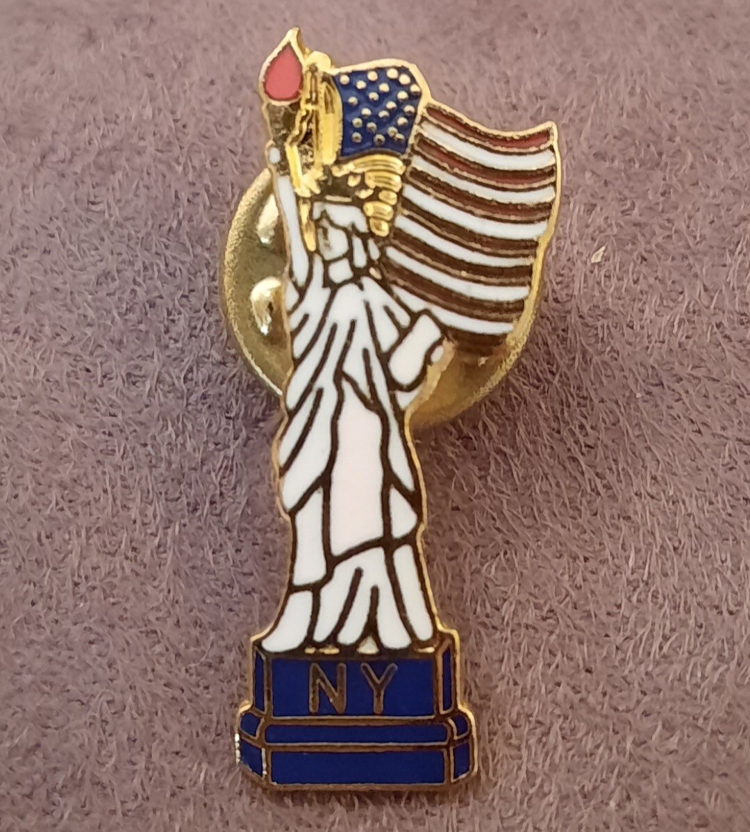 🔥WHOLESALE LOT (17): Vintage STATUE OF LIBERTY w/American Flag NOS SEALED 