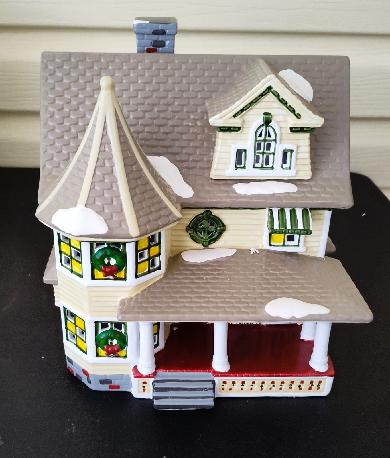 Vtg Department 56 Original Snow Village The Doctor’s House 5143-8 with Box -Ex