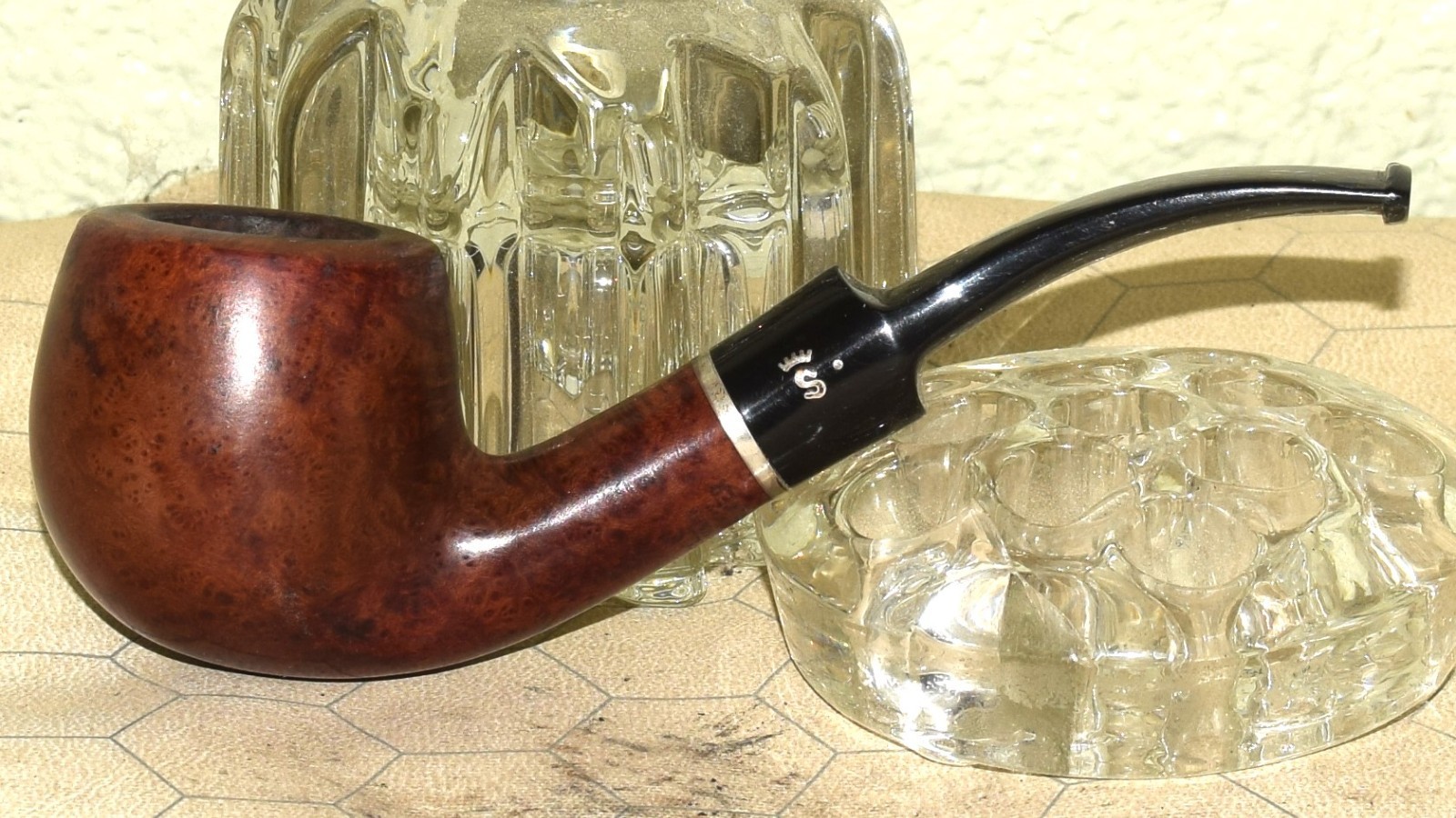 STANWELL MADE IN DENMARK ROYAL SILVER 9mm Filter Pipe #141