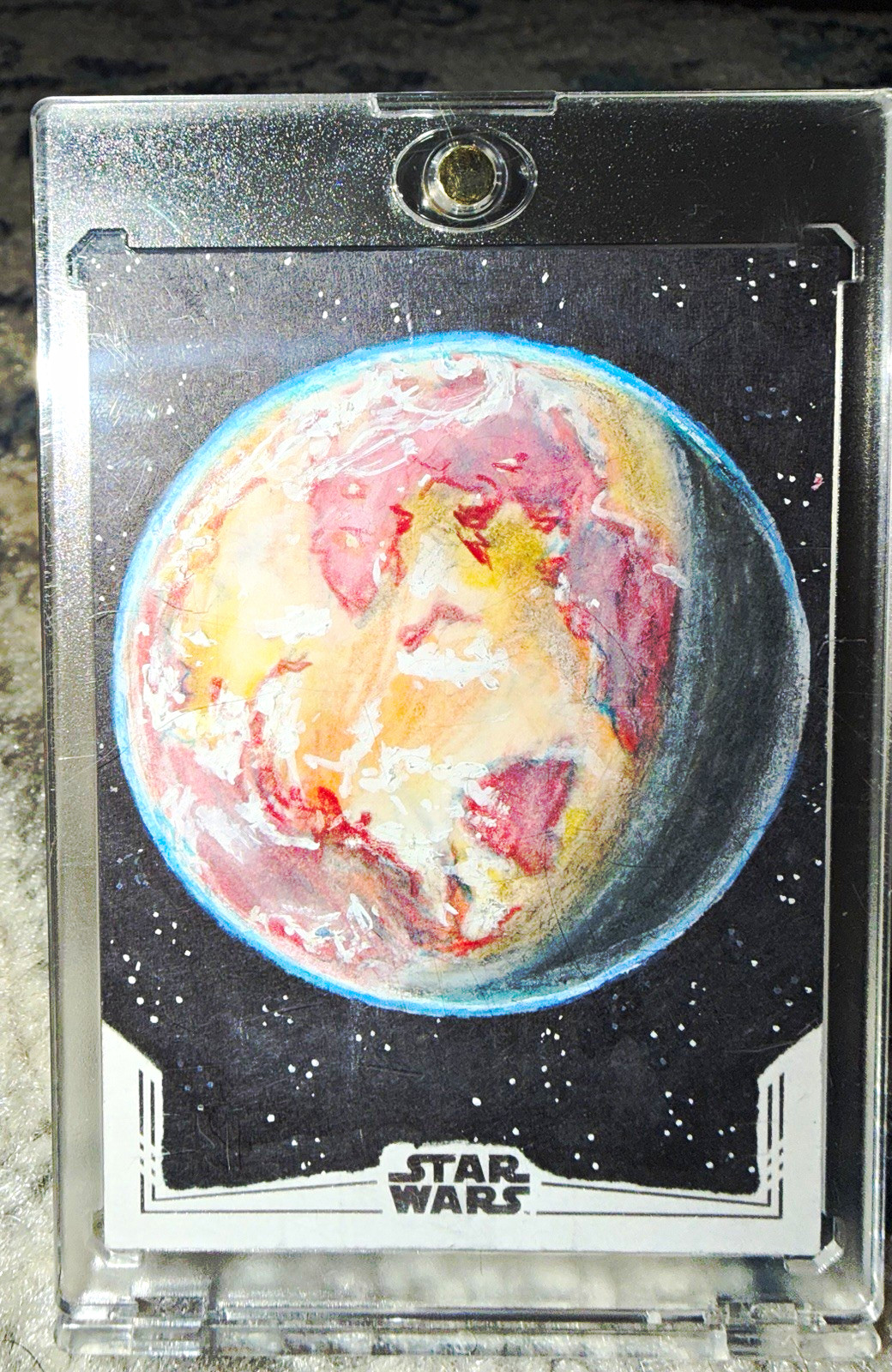 Topps 2025 Star Wars Sketch Tatooine by Neil A. Brady