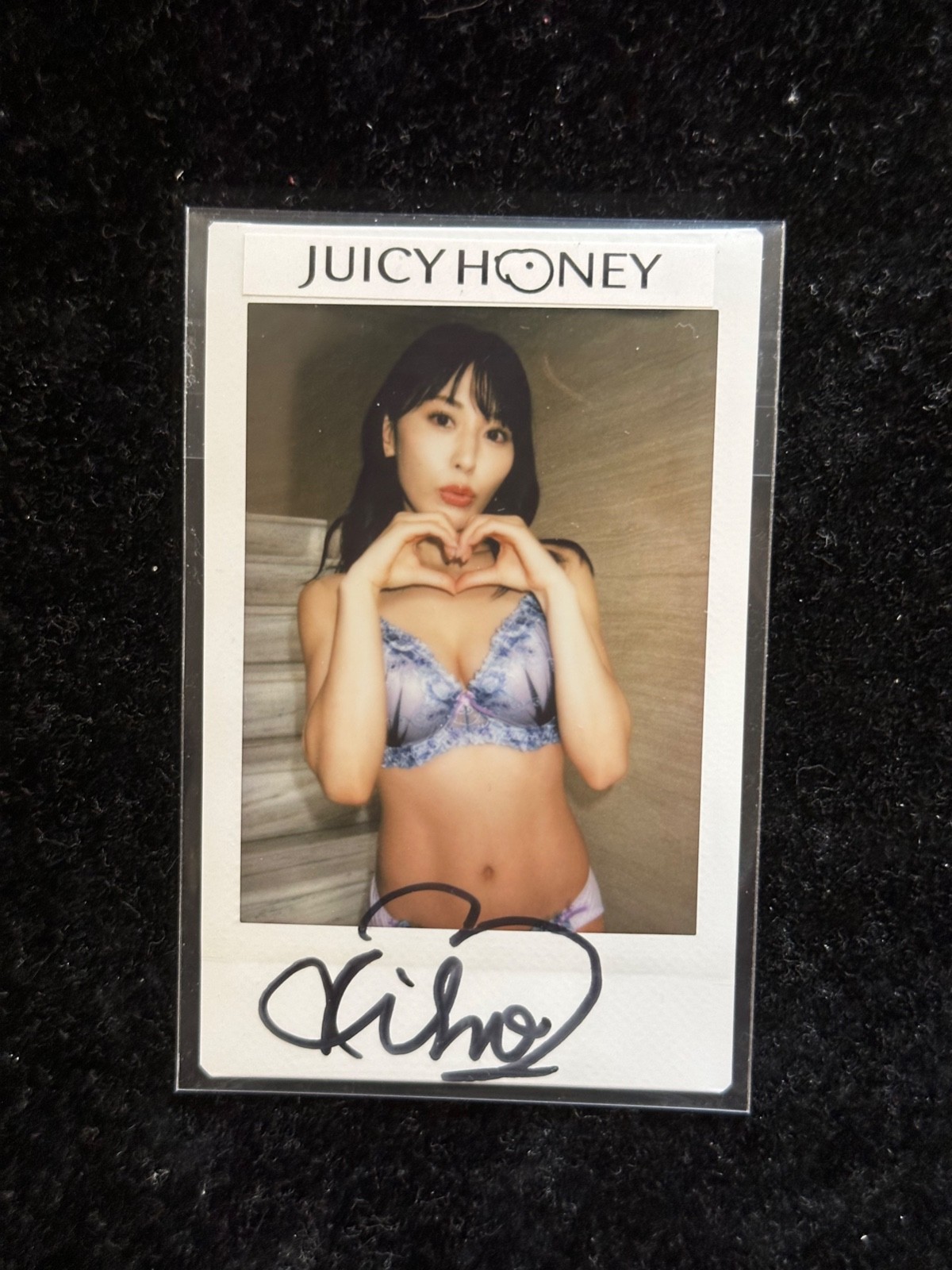 2024 Juicy Honey Plus 24 Kiho Kanematsu Instax Cheki Autograph