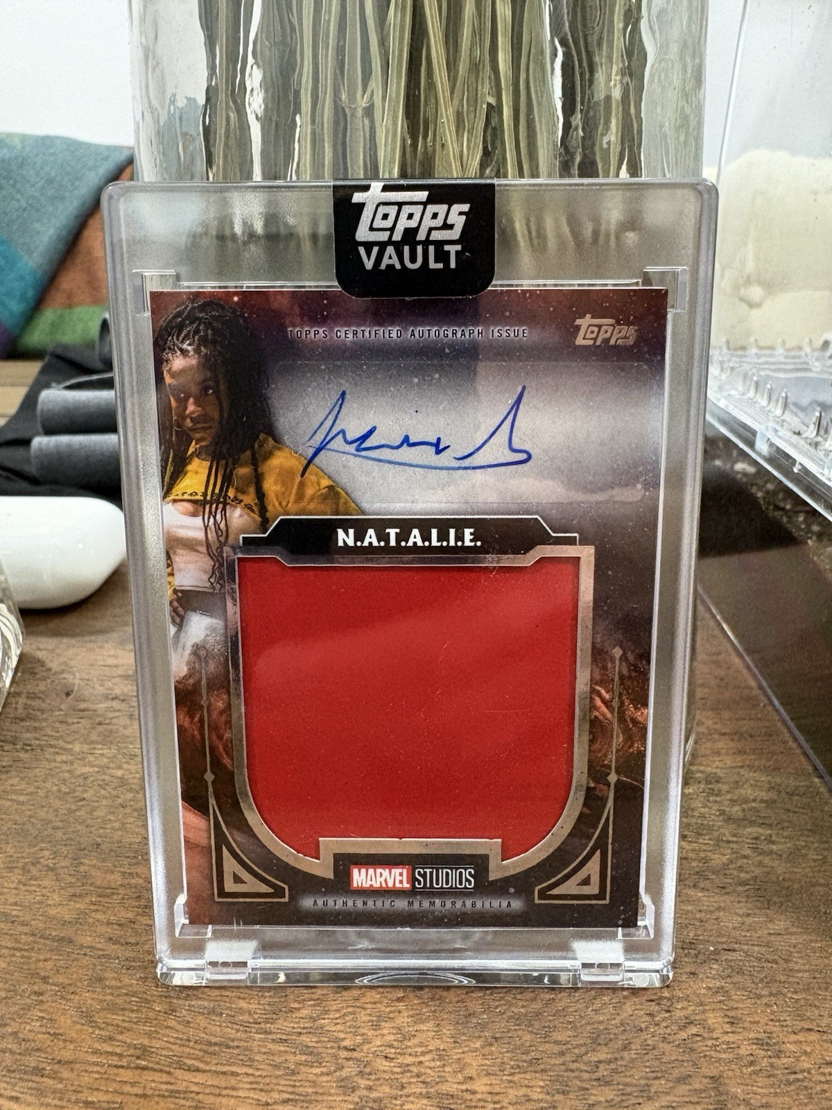 2026 Topps Vault Ironheart N.A.T.A.L.I.E. Auto Relic 4/10