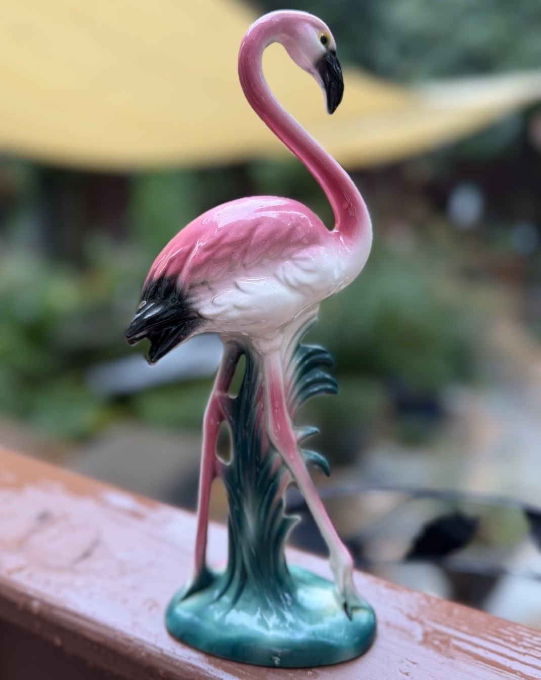 Vintage Pink Flamingo MCM Mid-Century 10