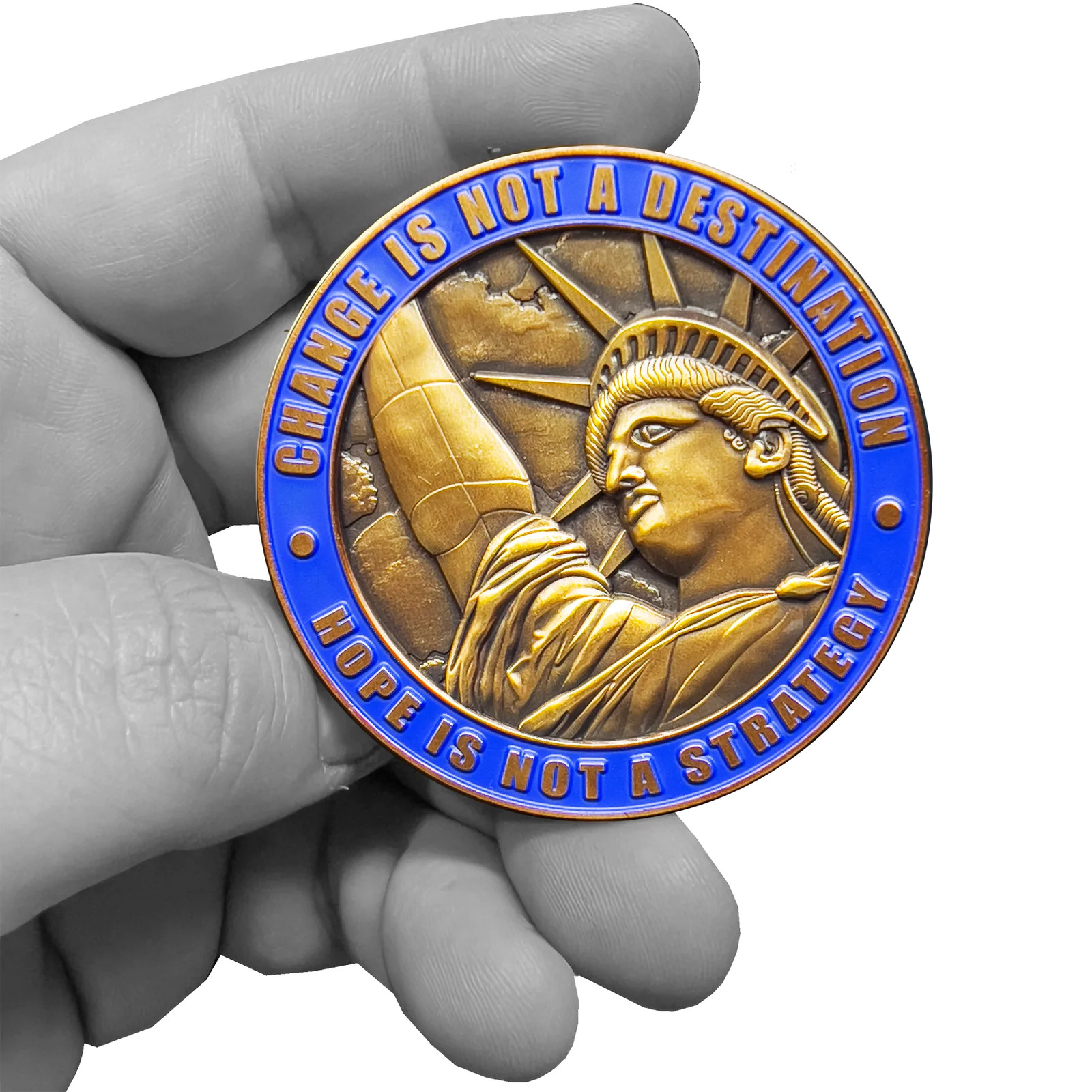 GL7-01 Rudy Giuliani America\'s Mayor Challenge Coin NYPD NYC Mayor 9/11