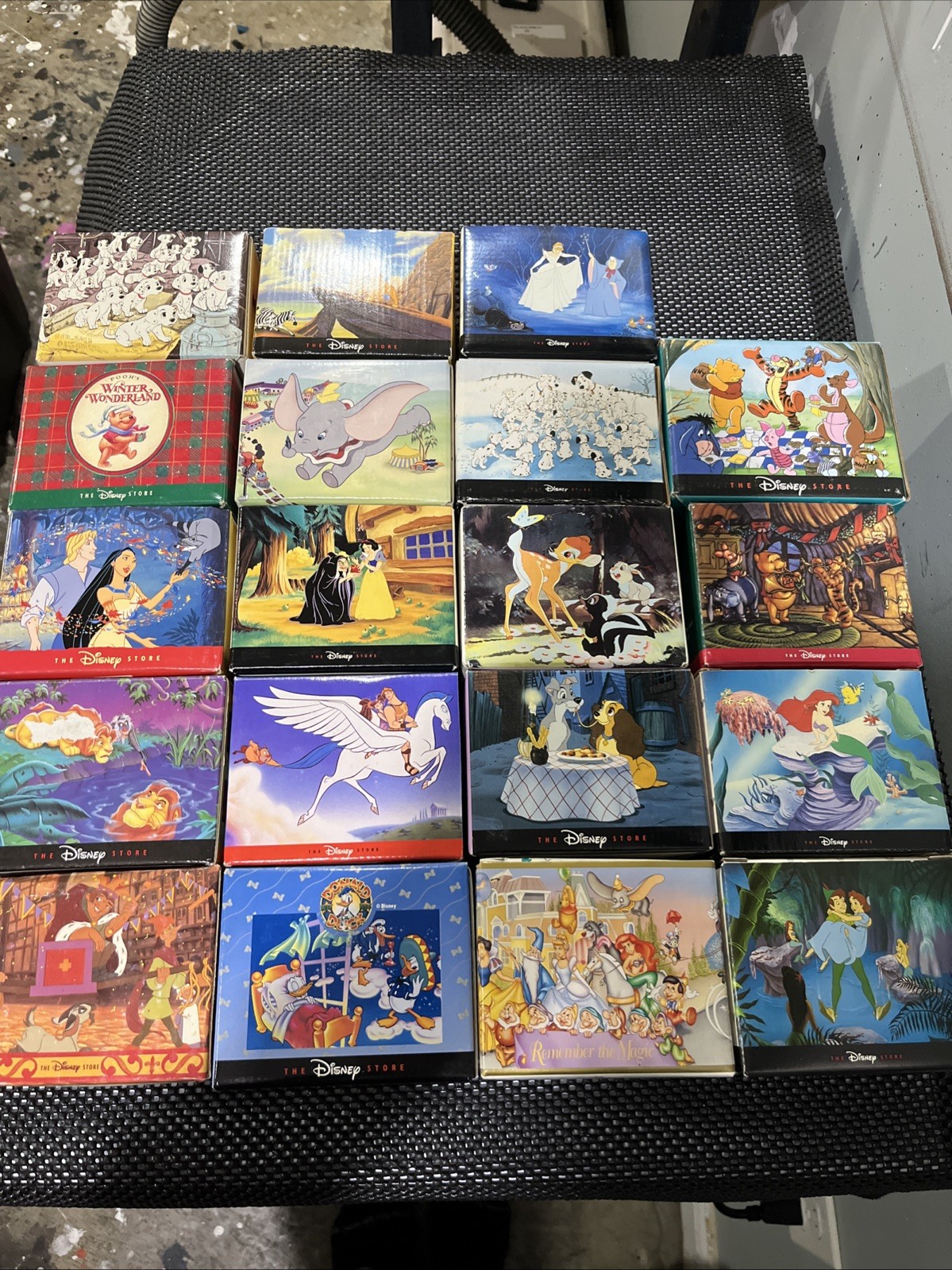 Vintage Disney Mugs Lot of 19 Rare Mugs Walt Disney World All Have Mugs And Box