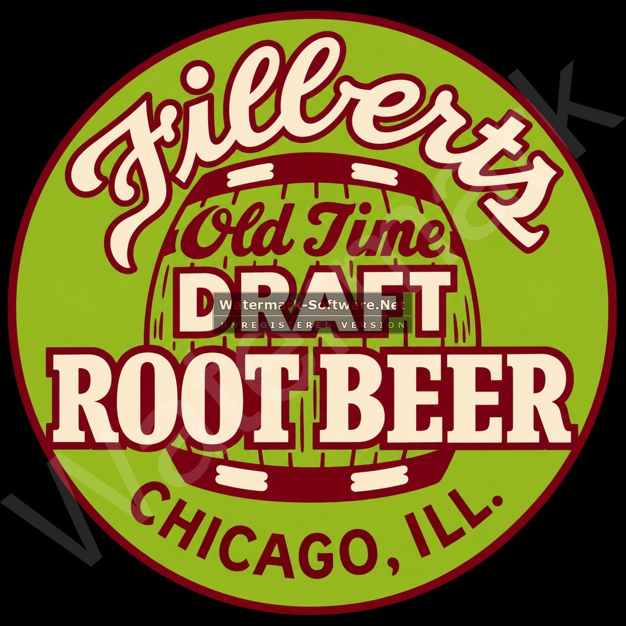 Fillerts Old Time Root Beer Cap 11.75\