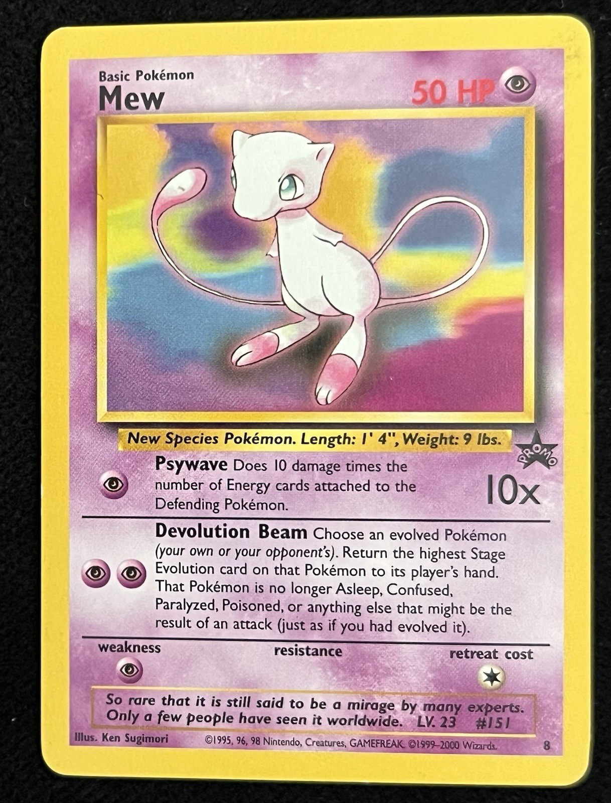 (NM) Mew 8 - Pokemon WoTC Promos