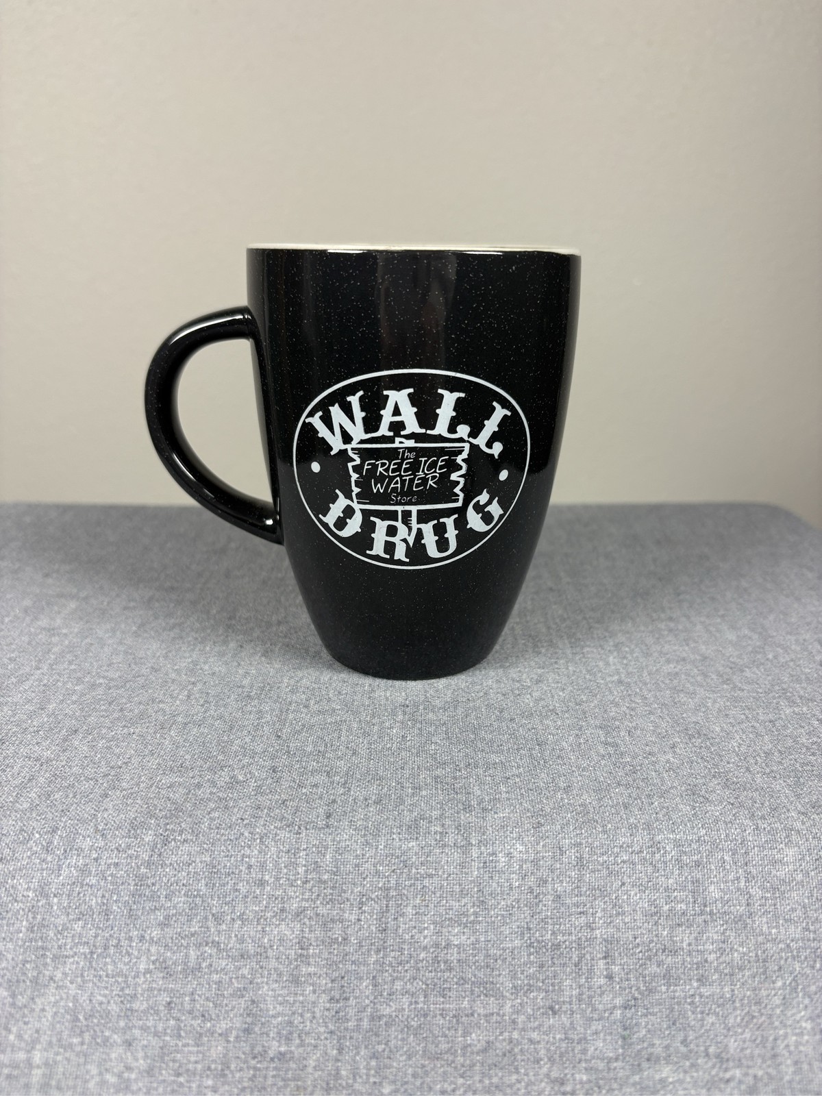 Wall Drug Store South Dakota Black Ceramic Coffee Mug Free Ice Water