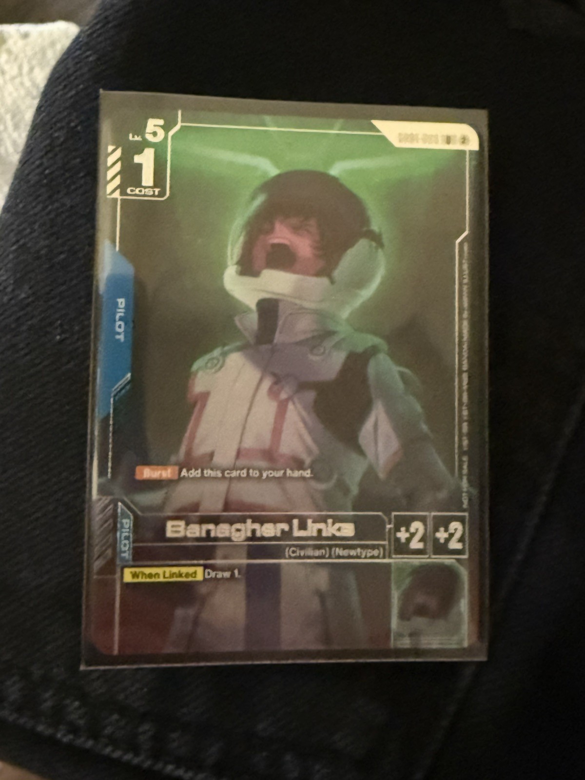 Banagher Links NewType challenger Gundam GCC