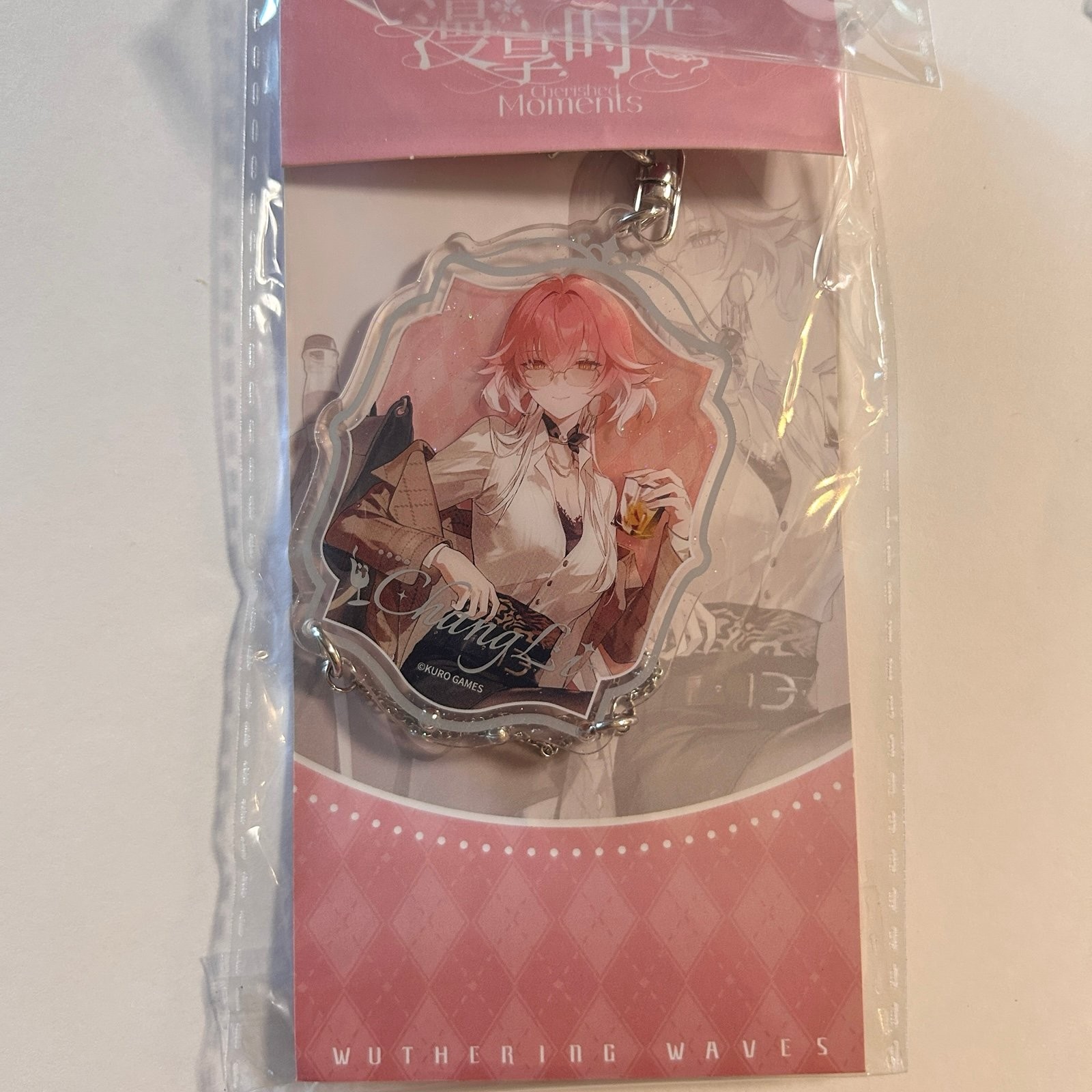 Official Wuthering Waves Changli Acrylic Keychain “Cherished Moments”