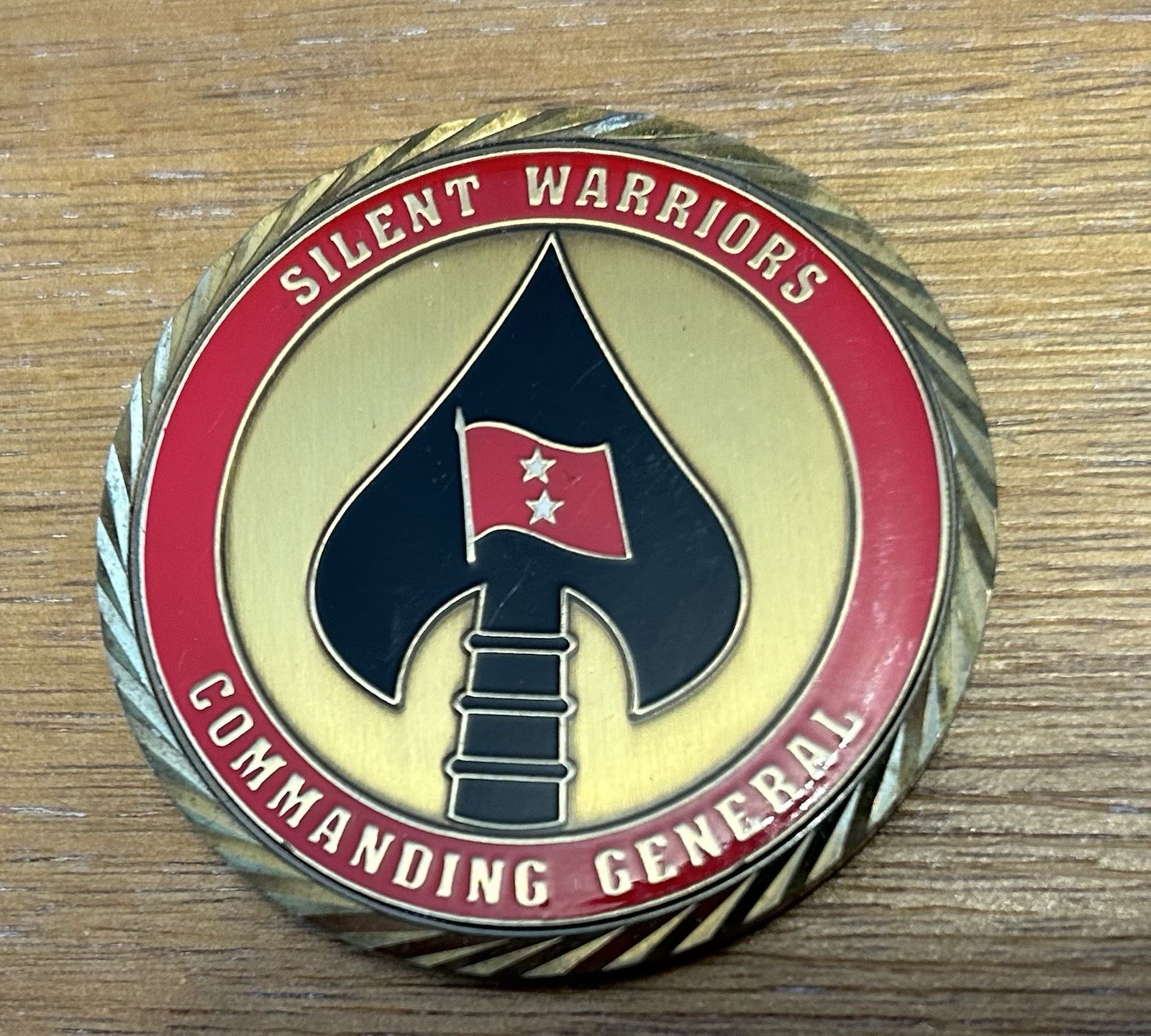 US MARINE CORPS MARSOC CHALLENGE COIN MARINE SPECIAL OPERATIONS COMMANDER'S 1ST