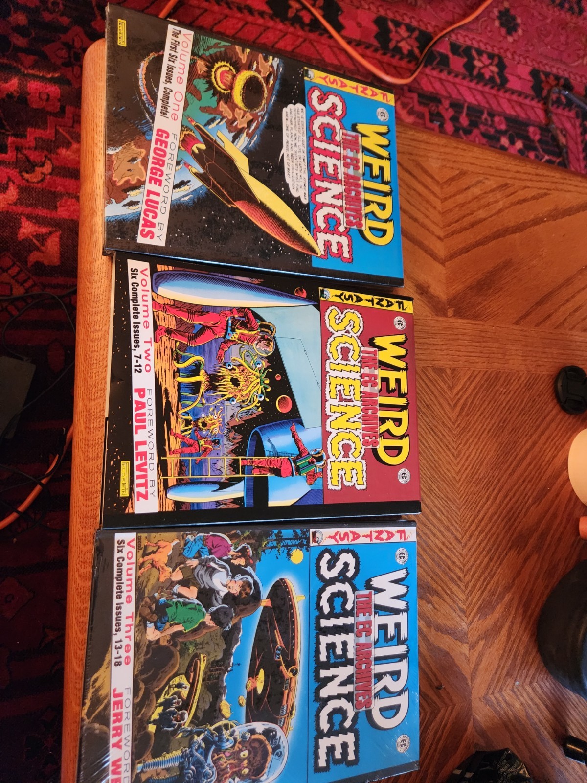 Complete EC Archives WEIRD SCIENCE Volumes 1-3 Hardcover Set Vol.1 & 3 Sealed
