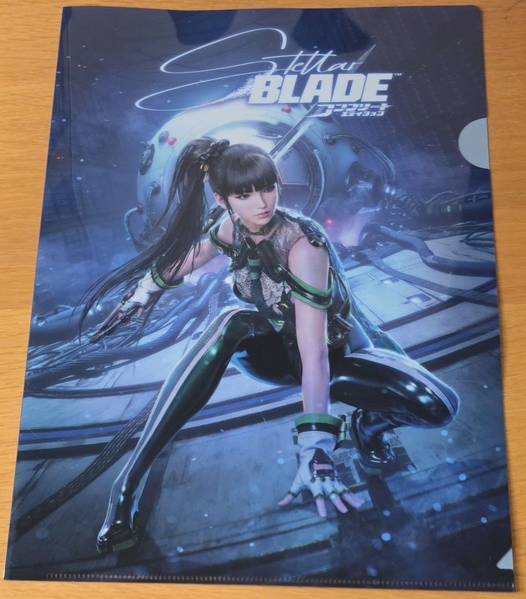 Rare TGS 2026 Stellar Blade Eve A4 Clear File promo NEW From Japan