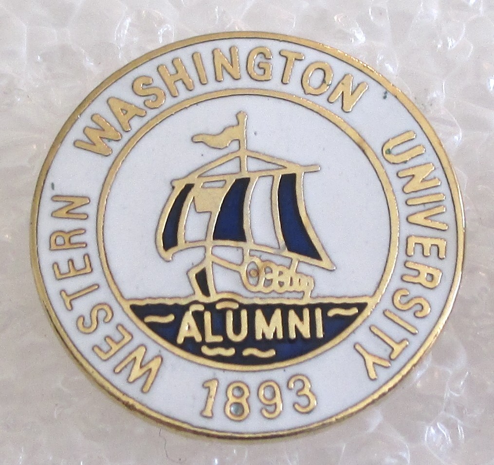 Western Washington University Alumni Member Pin