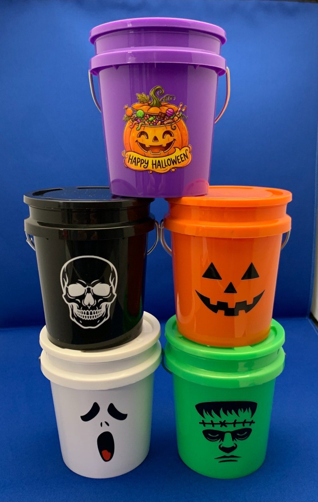 Mini Buckets - Collectible Custom Mini Buckets Maryland Dundalk Halloween & More