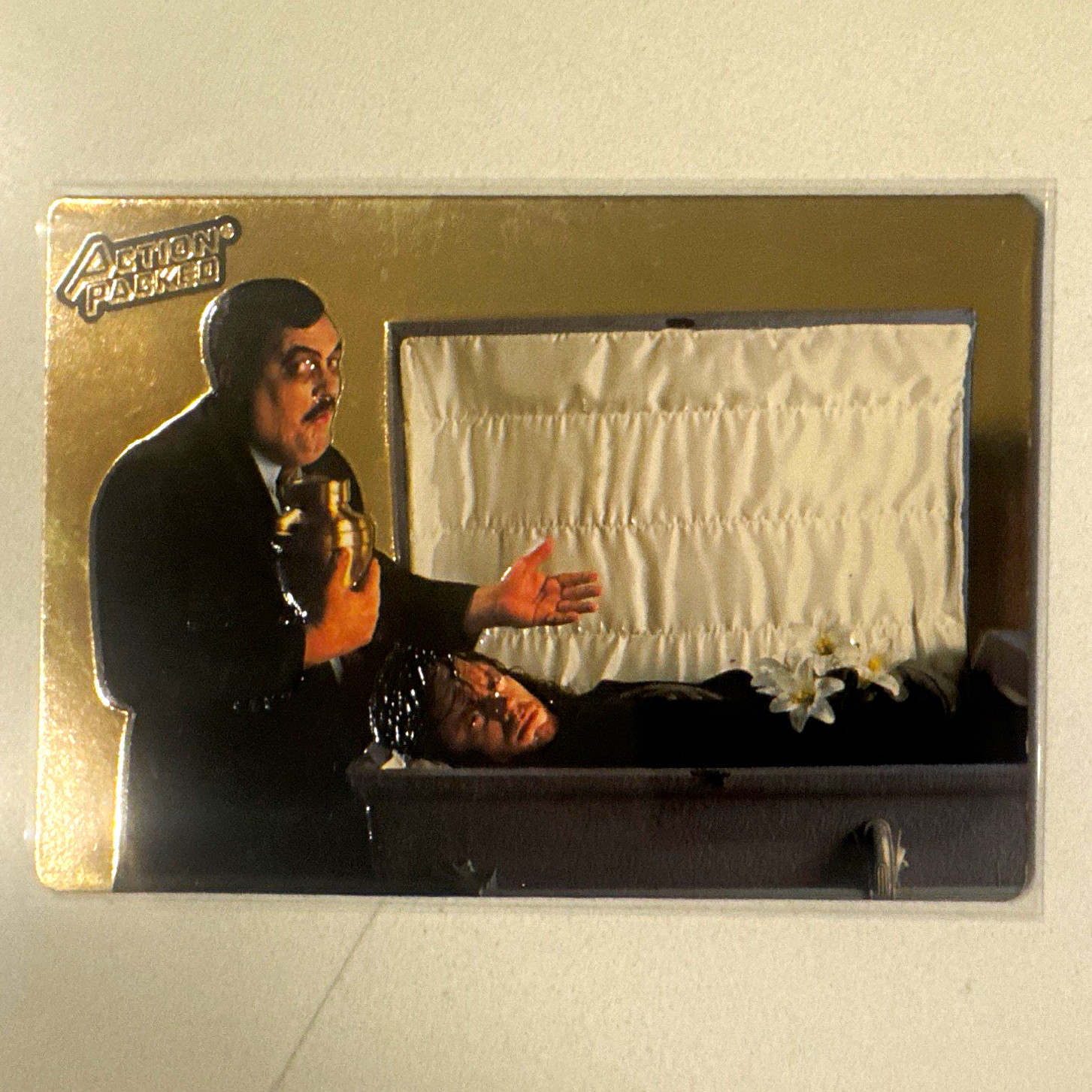 Action Packed 1994 WWF Action Packed Undertaker w/ Paul Bearer Insert #42