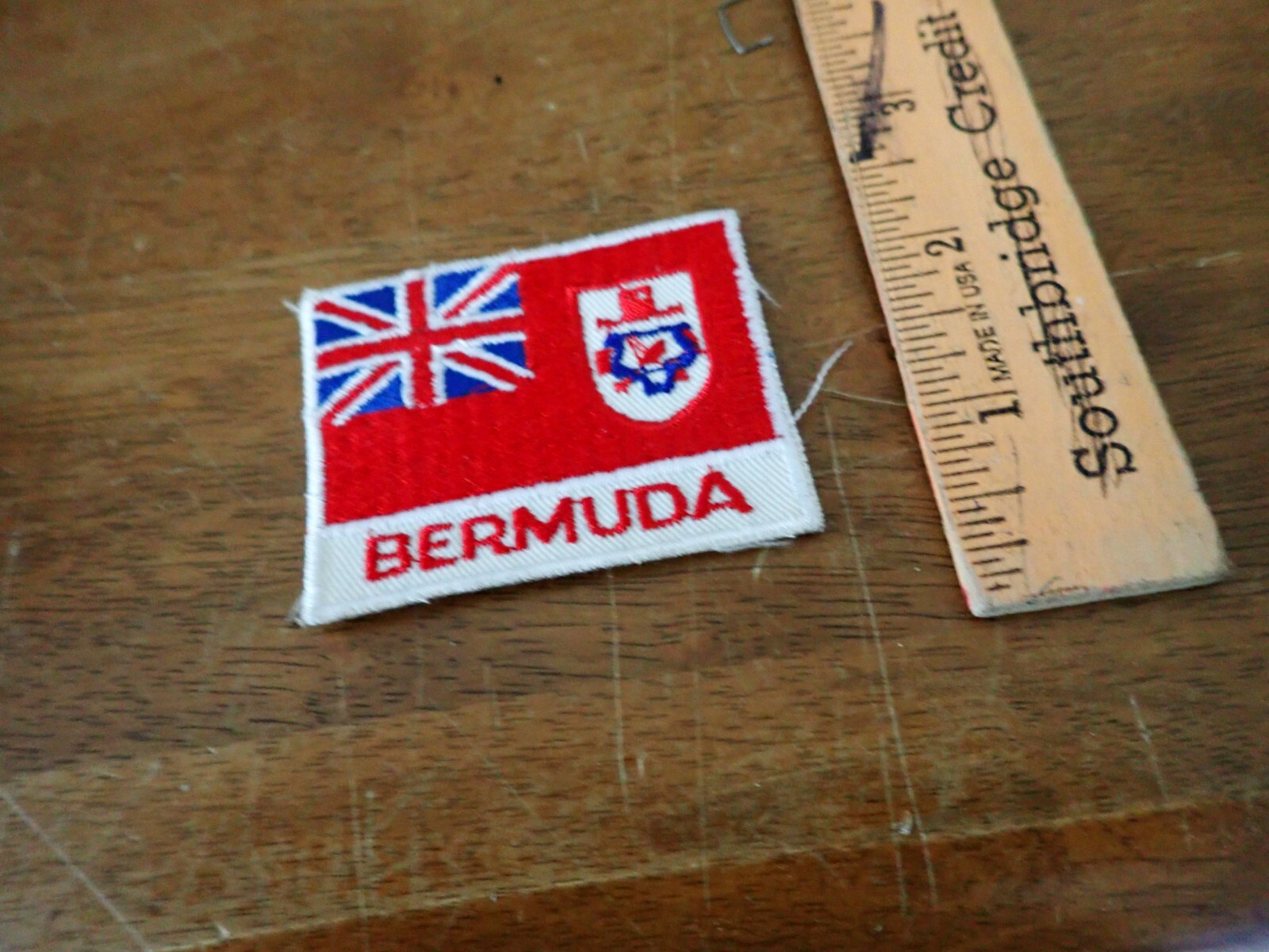 BERMUDA GREAT BRITIAN FLAG    patch bx d #10