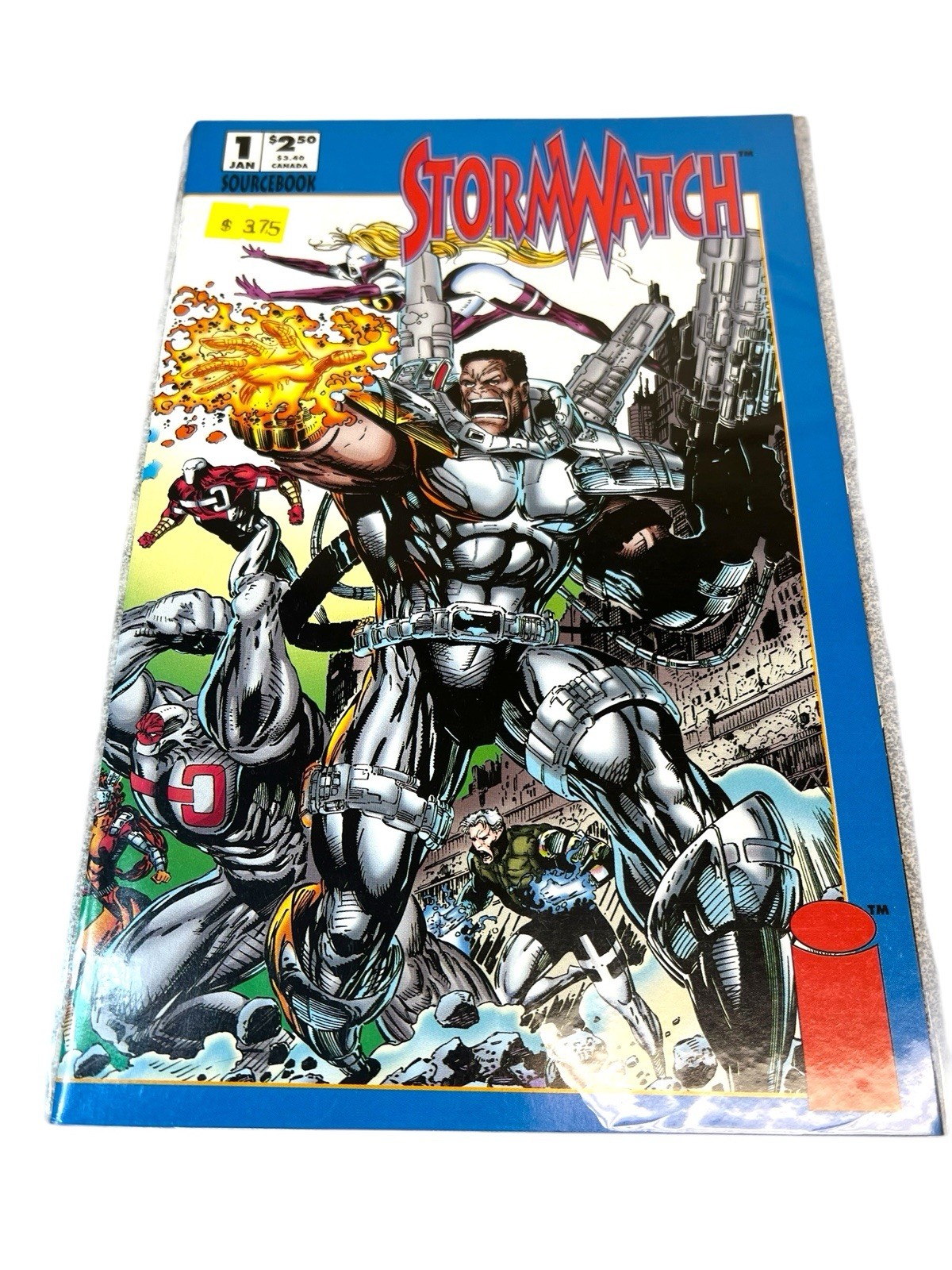 Stormwatch Number 1 Sourcebook Image Comics