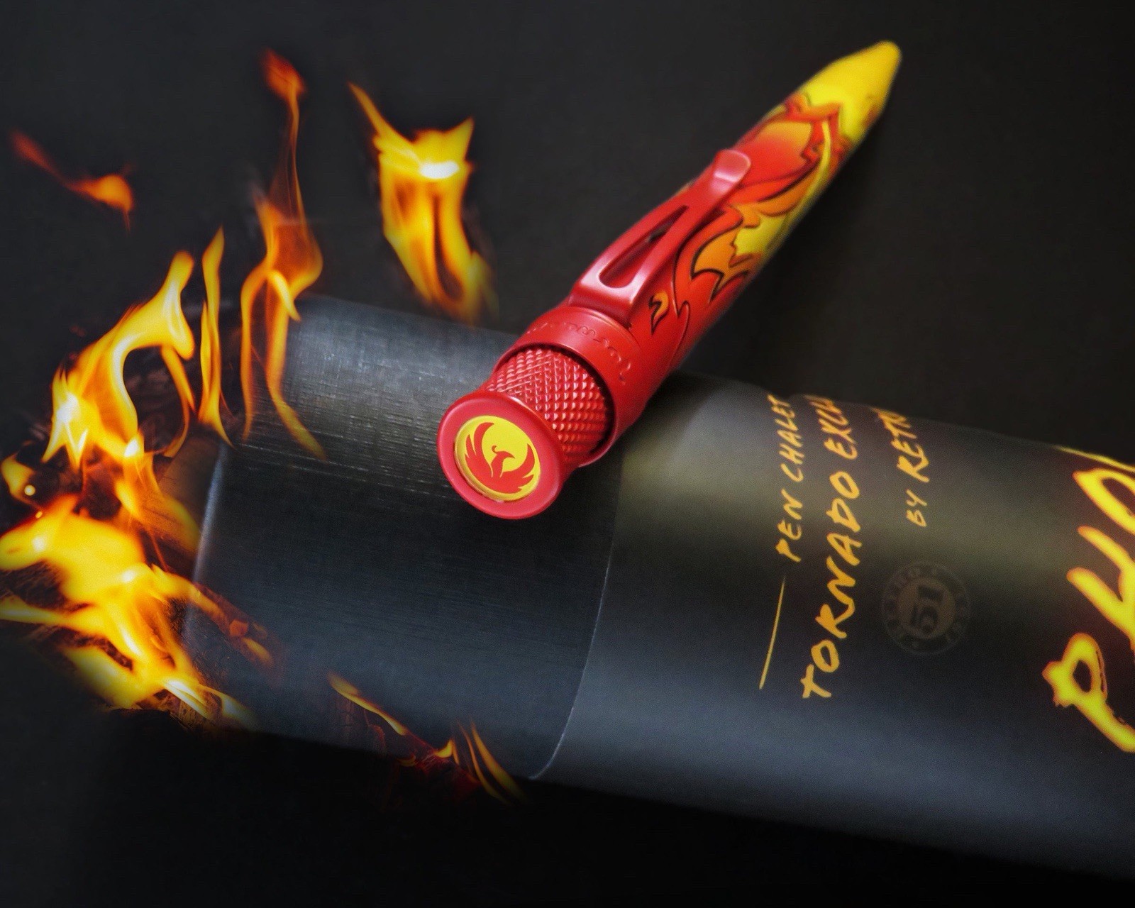 🔥 RARE & HOT Retro 51 Tornado Phoenix Rollerball – Pen Chalet Exclusive 🔥