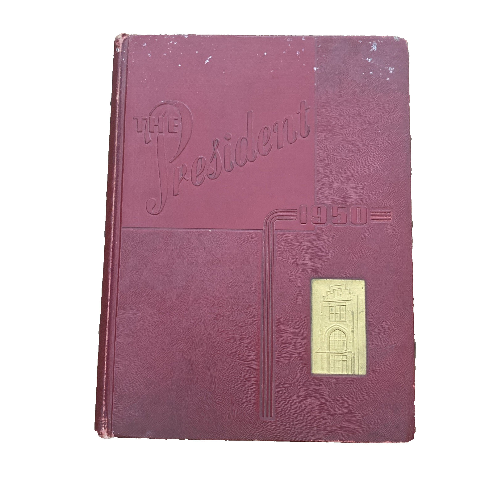 1950 Woodrow Wilson High School Yearbook The President Portsmouth Virginia VTG