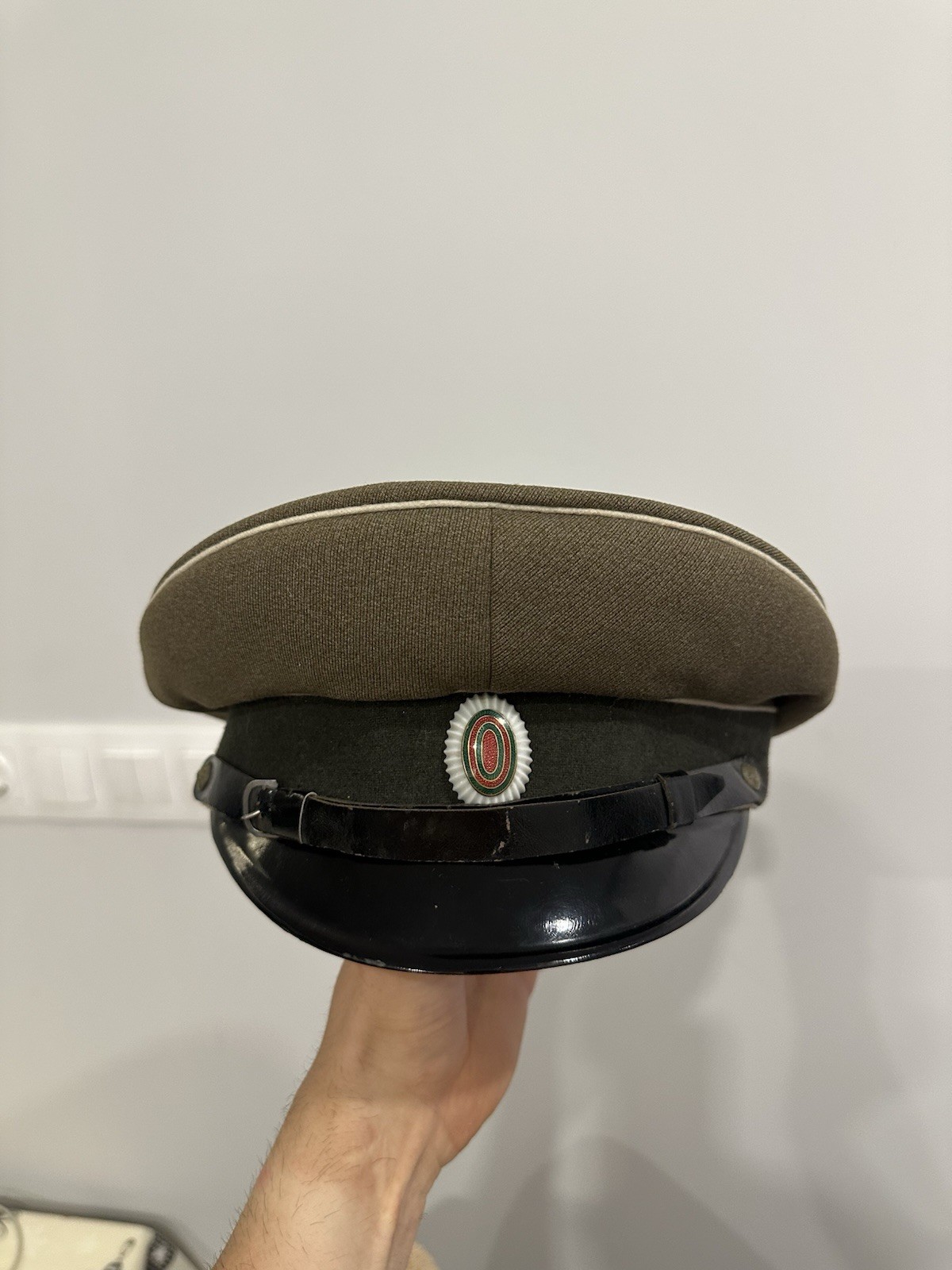 Original Bulgarian WW2 Cavlary Visor Cap Royal