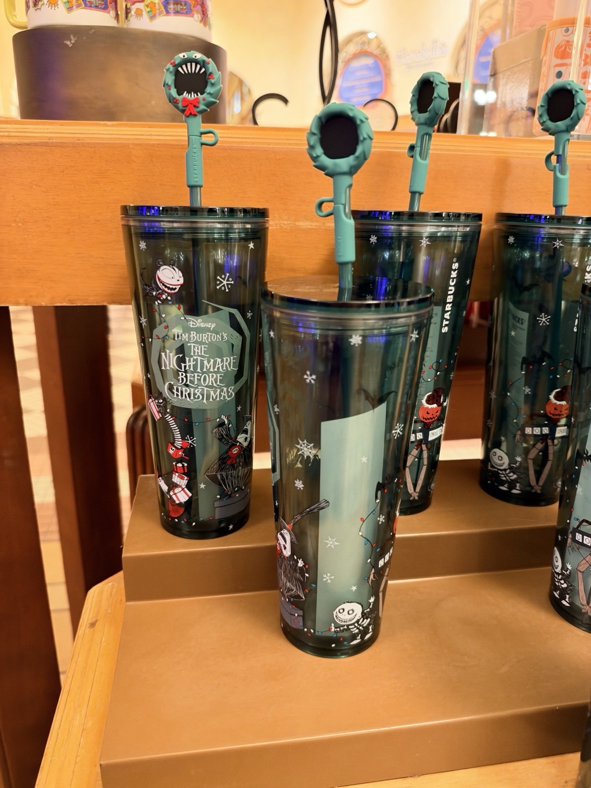 Disneyland 2026 Starbucks The Nightmare Before Christmas Jack Tumbler Cup 24oz