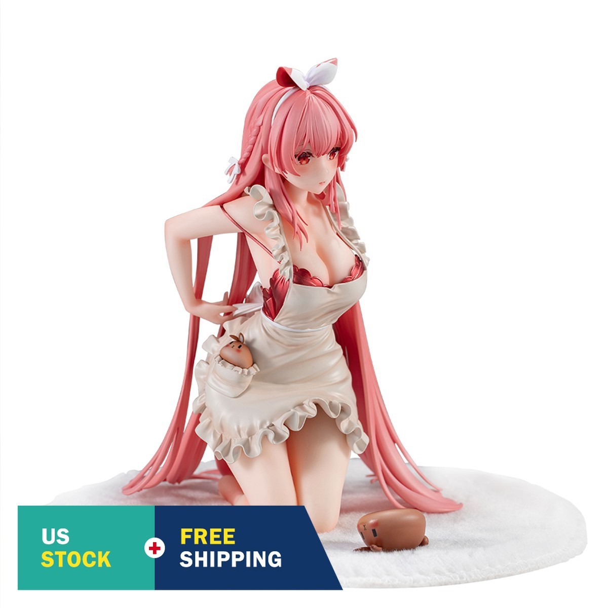 HiPlay Animester 1/7 White Rabbit Rosu - Apron Version Anime Figurine