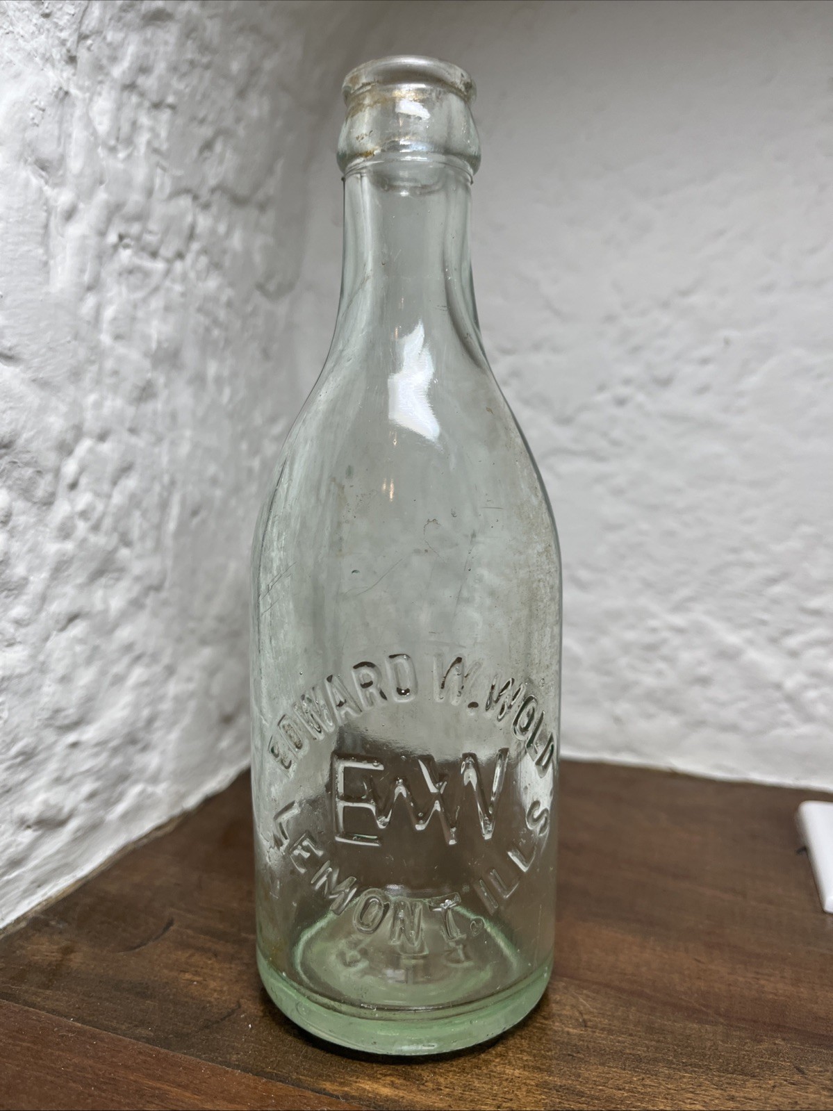 Lemont  Illinois Wold’s Soda Bottle. 8 Oz.