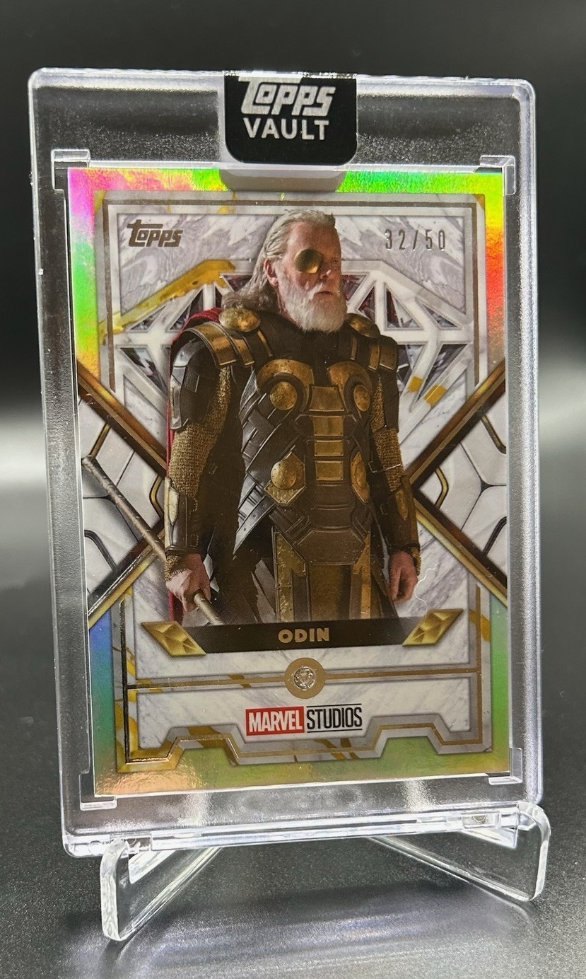 2026 Topps Marvel Vault #MD-04 ODIN (Hopkins) Diamond /50 Marvel Studios Thor