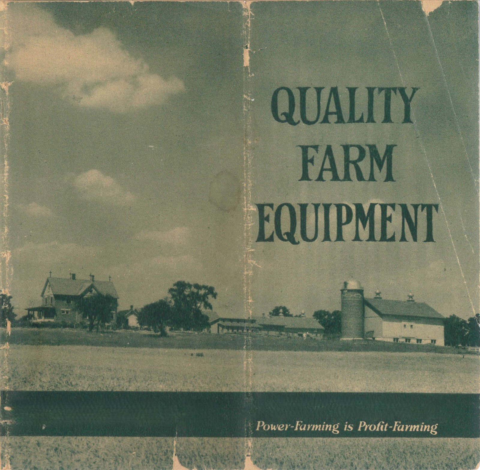 IHC McCormick-Deering Quality Farm Equipment Brochure Farmall Regular IH