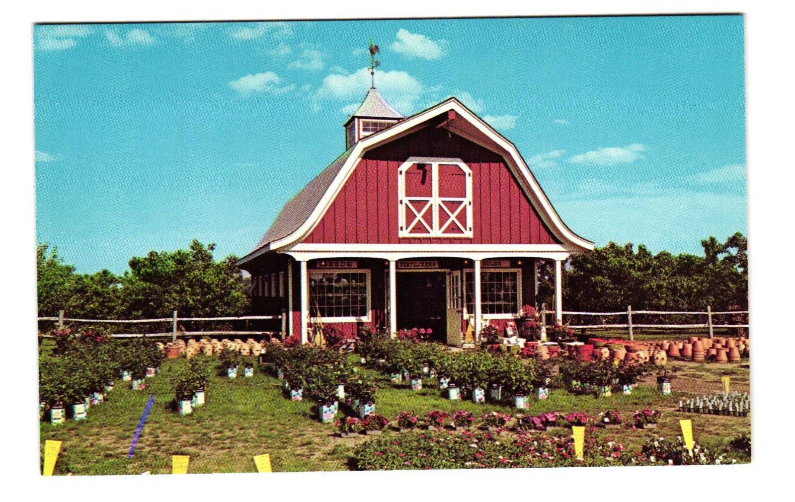 Van Riper\'s Farms INC Woodcliff Lake NJ vintage postcard unposted