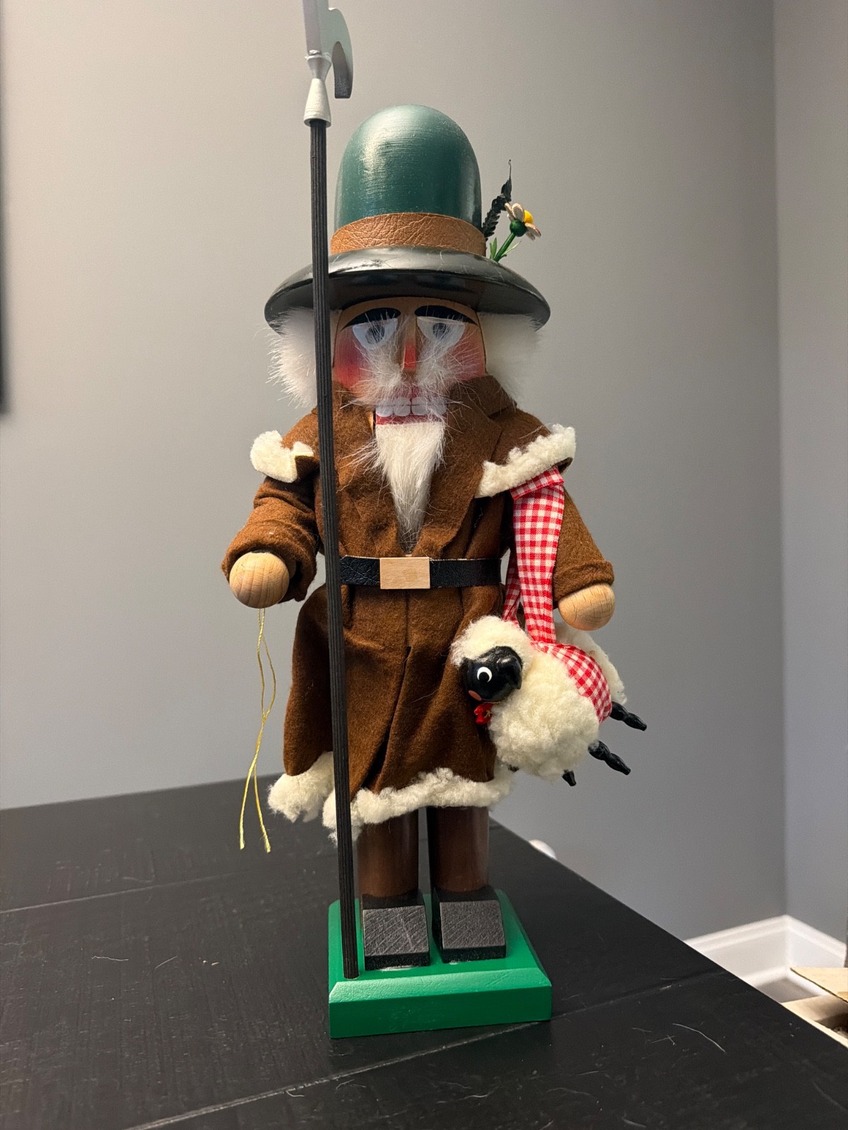 Vintage - Steinbach German Nutcracker,  Brown Coat Shepherd, S710, 15 inch