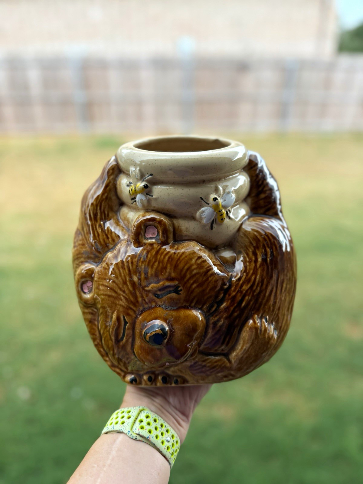 VINTAGE 1960’s McCoy Pottery “Sleeping Bear”