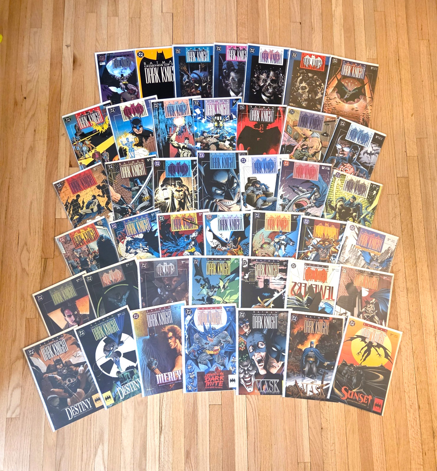 Batman Legends of the Dark Knight 69 books , MINT, UNREAD 0, 1-64 PLUS