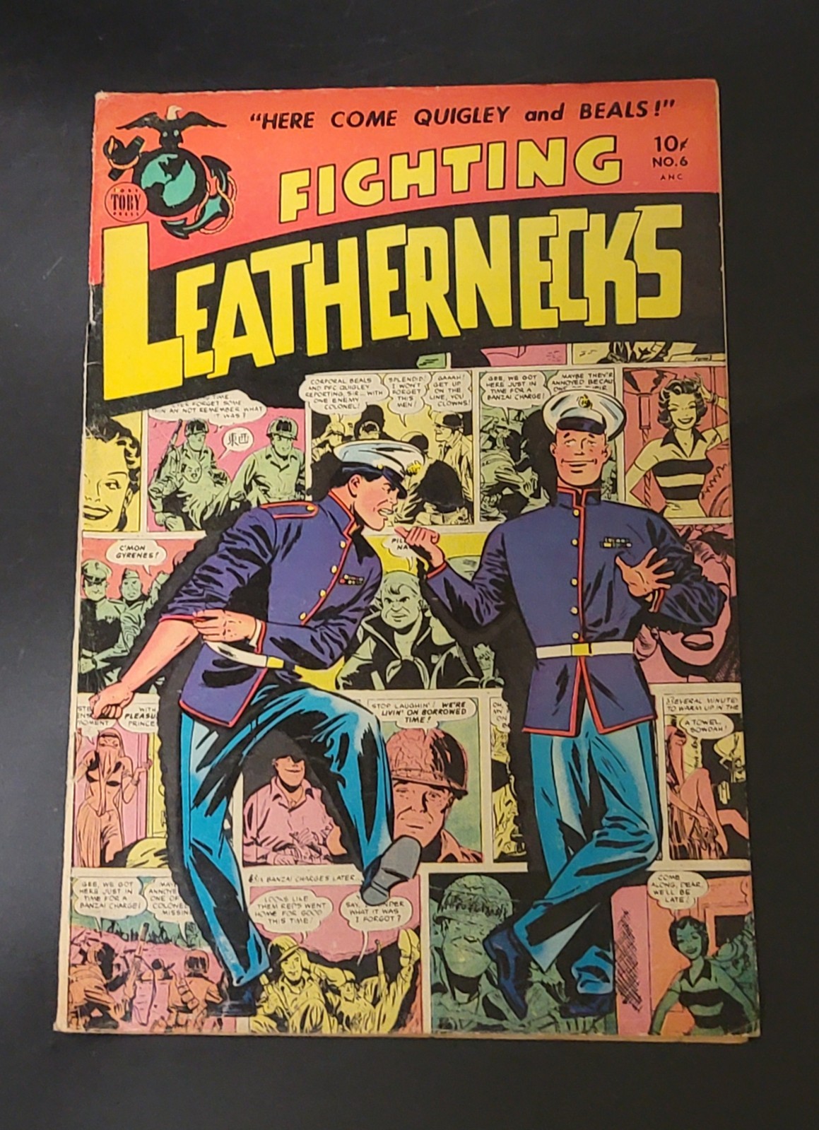 Fighting Leathernecks (1952) #6 Jack Sparling Pin-Up 'Gil's Gals' 5 Pages FN-