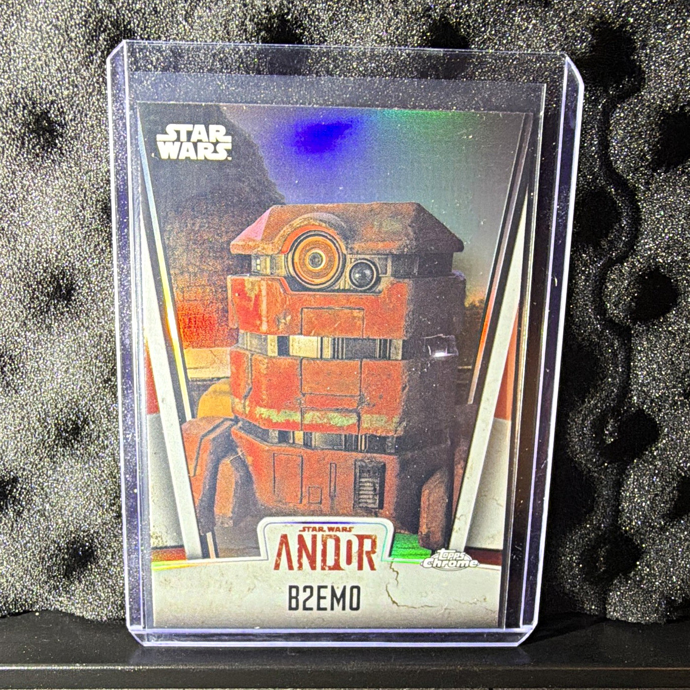 Topps 2024 Topps Chrome Star Wars Andor B2EMO Insert Card A2-B2