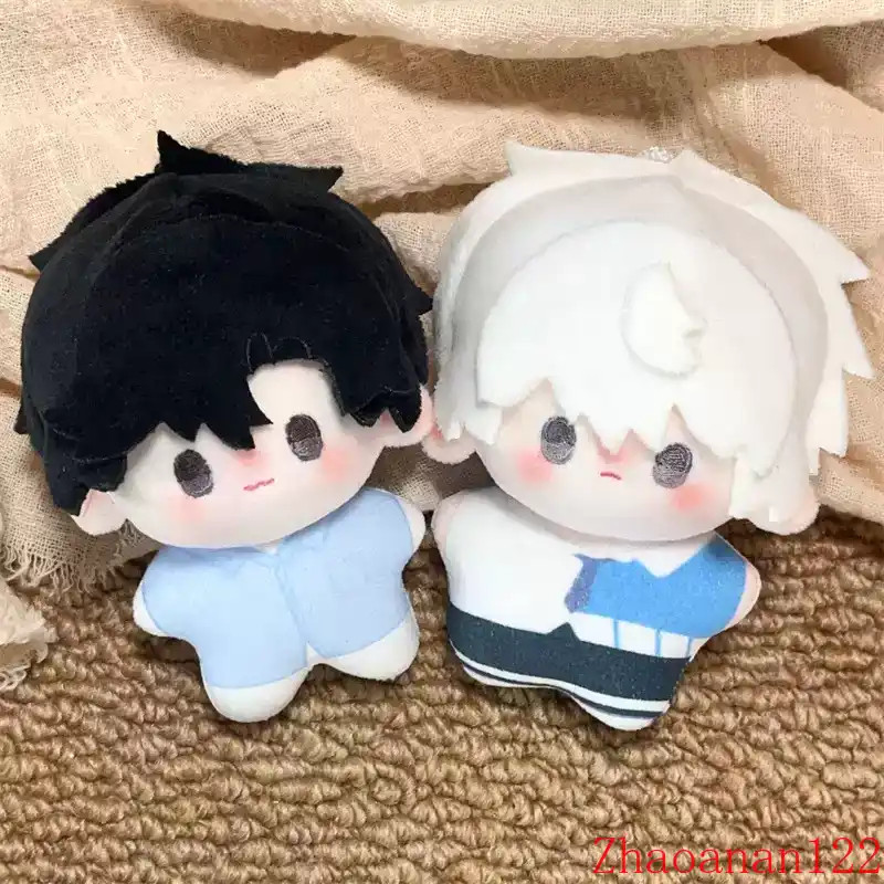 2pcs Anime Link Click Lu Guang Cheng Xiaoshi 10cm Keychain Plush Doll Pendant