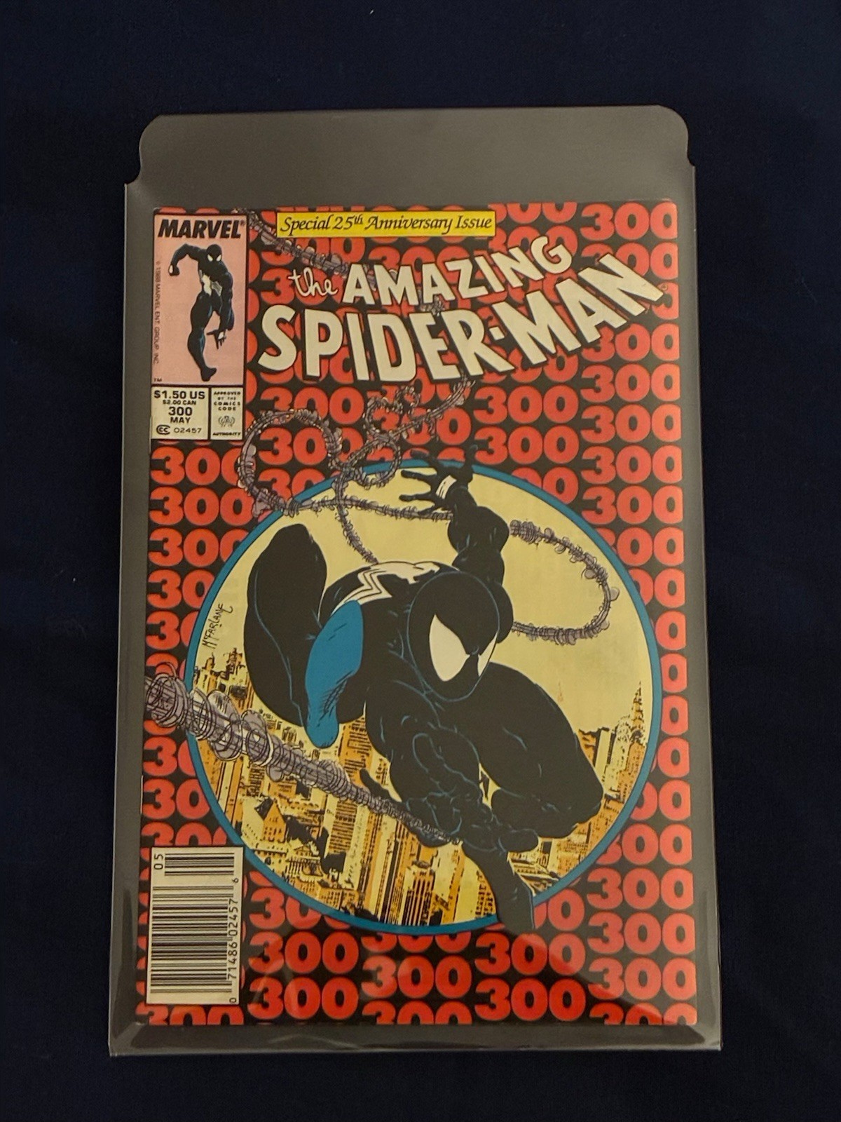 The Amazing Spider-Man Comic #300 1988 VF NM 9.0 Todd McFarlane Cover