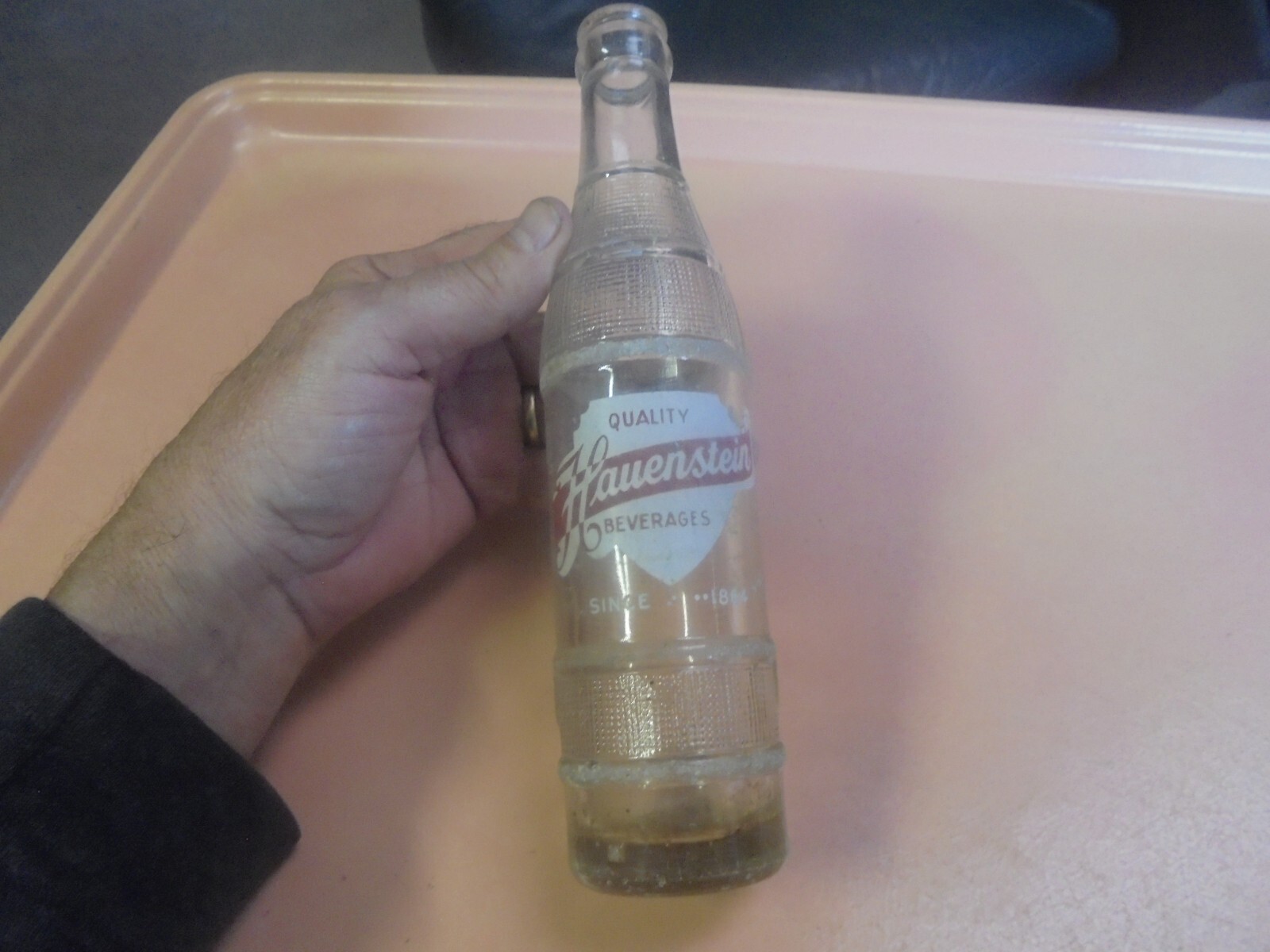 Vintage Hauenstein 7 oz. soda bottle