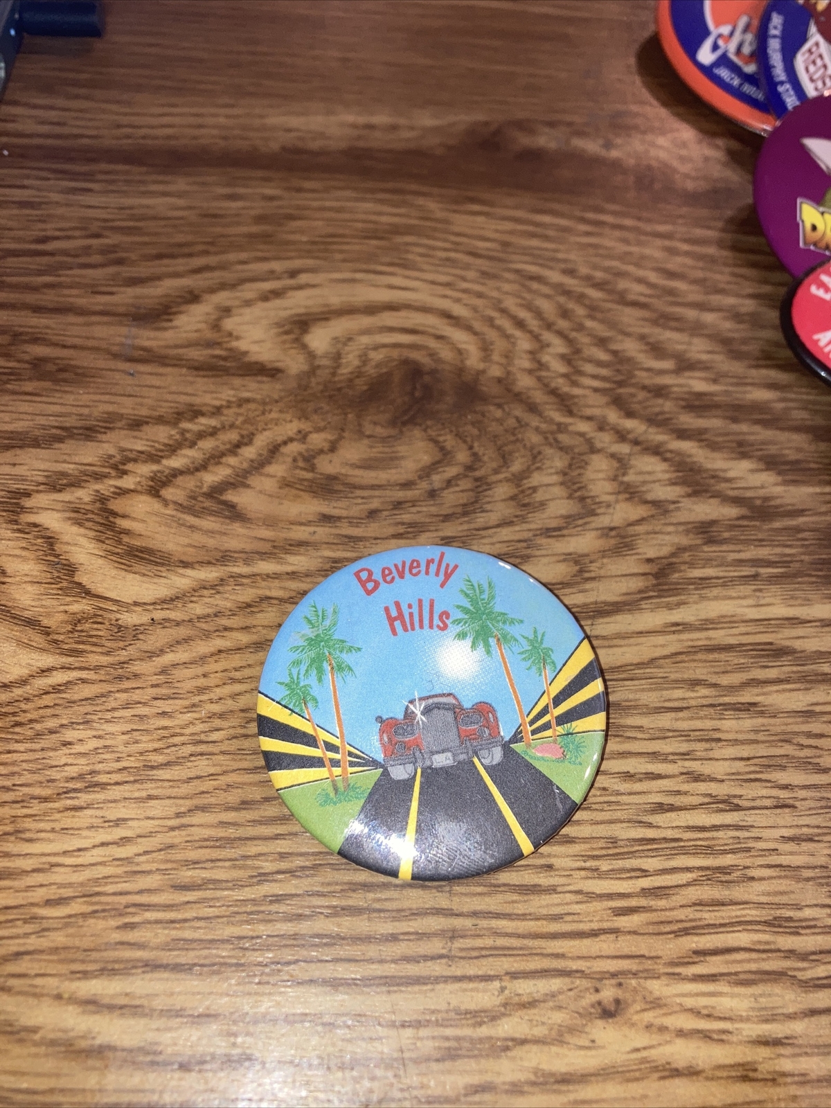 Vintage  Pin - Beverly Hills,  2-1/4