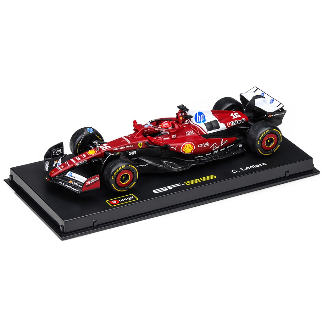 1:43 2025 F1 Ferrari SF-25 Premium Edition Diecast Alloy Model Collectible (NIB)