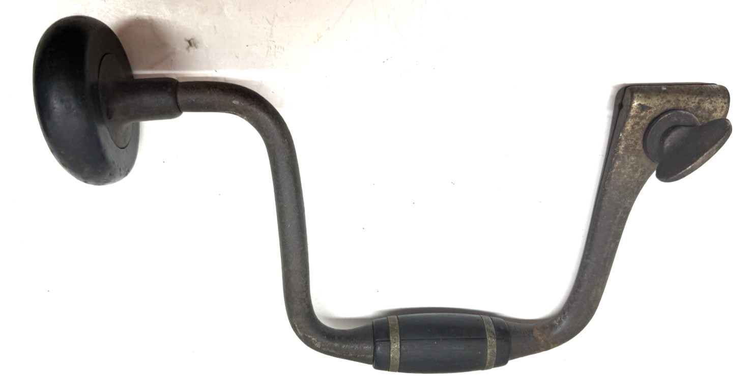 Vintage John S. Fray No. 110 Spofford Bit Brace Old Drill