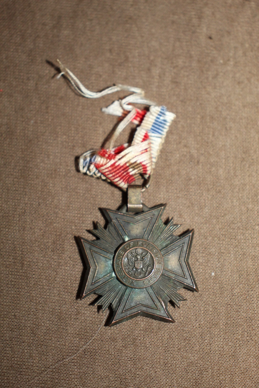 Original WW1 Era United States Veterans of Foreign Wars Metal